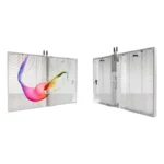 pantalla de visualización LED transparente