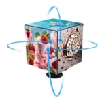 pantalla LED de cubo