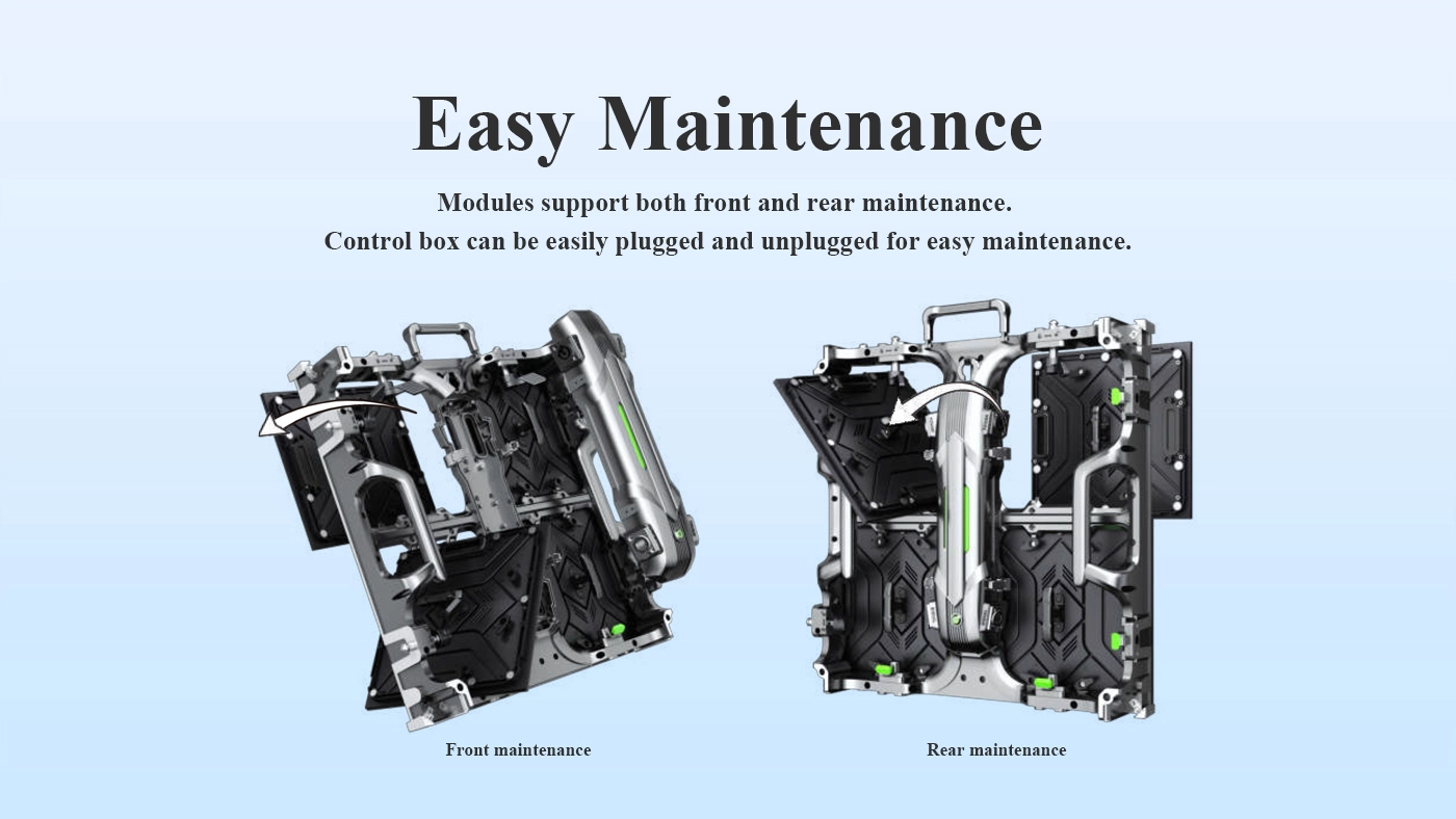 easy maintenance LED display screens