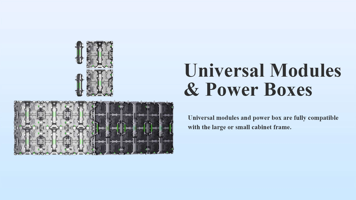 universal modules of P3.91 LED display screens