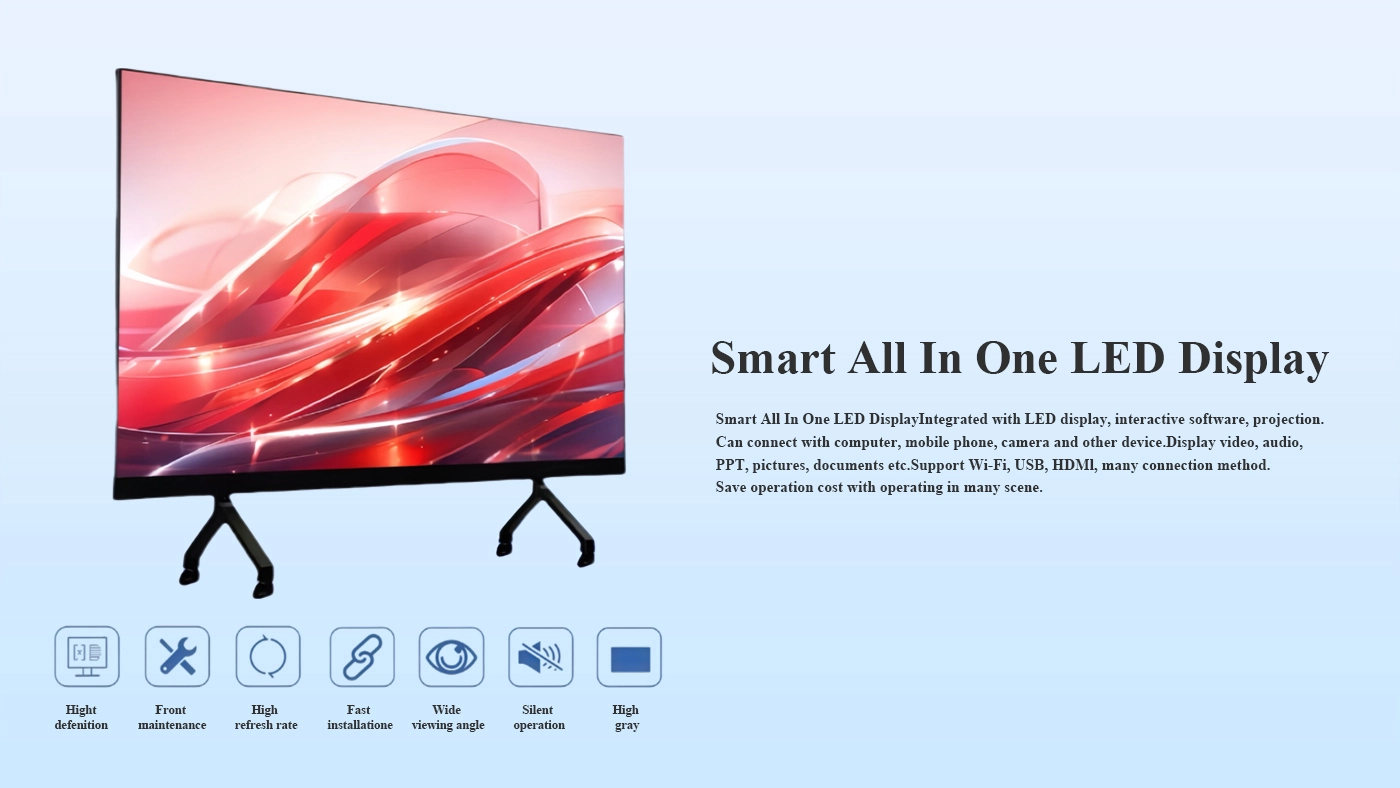 Smart All-in-one COB LED TV Display
