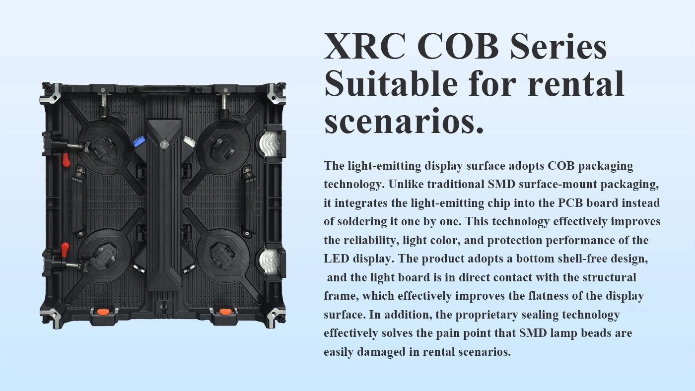 XRC series COB LED rental displays