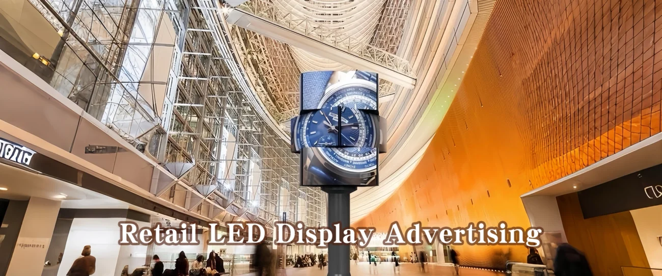LED display screens for holiday landmarks