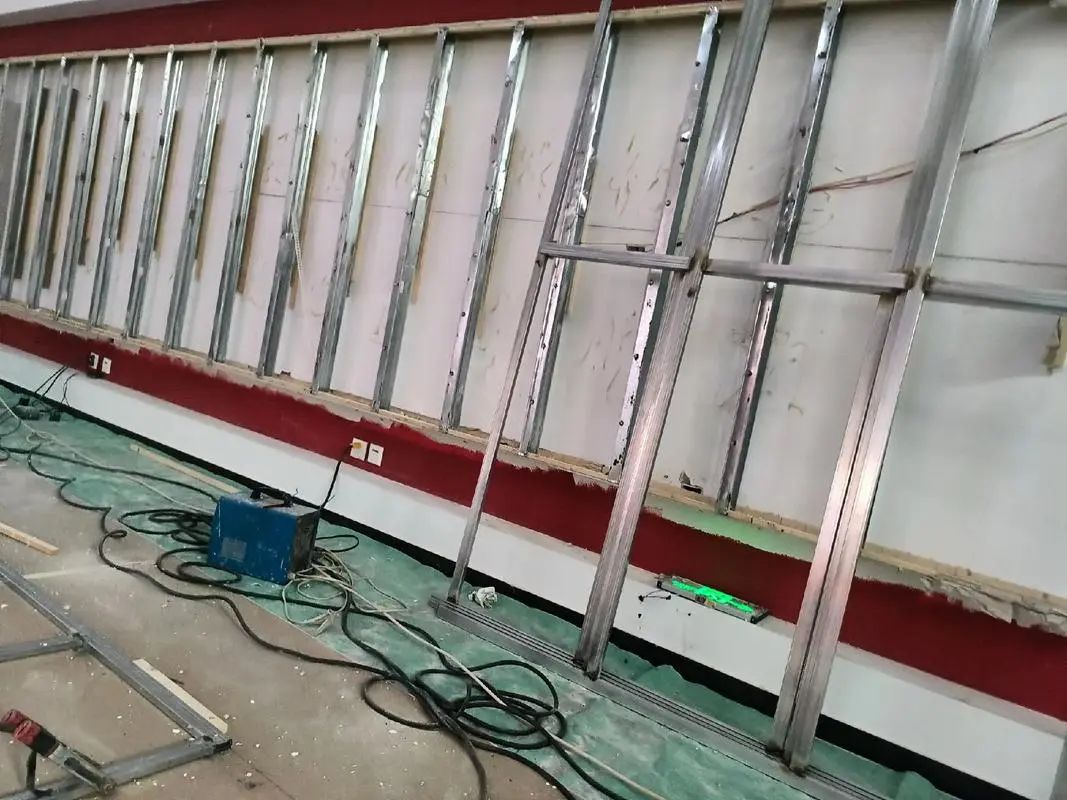 large LED display wall,