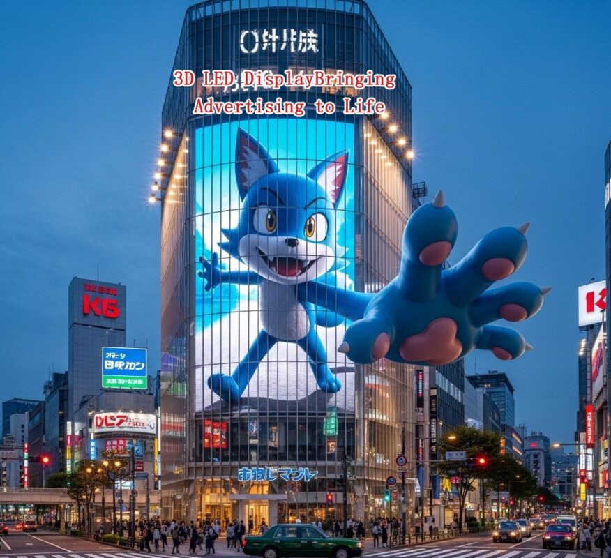 3D LED Advertising Display