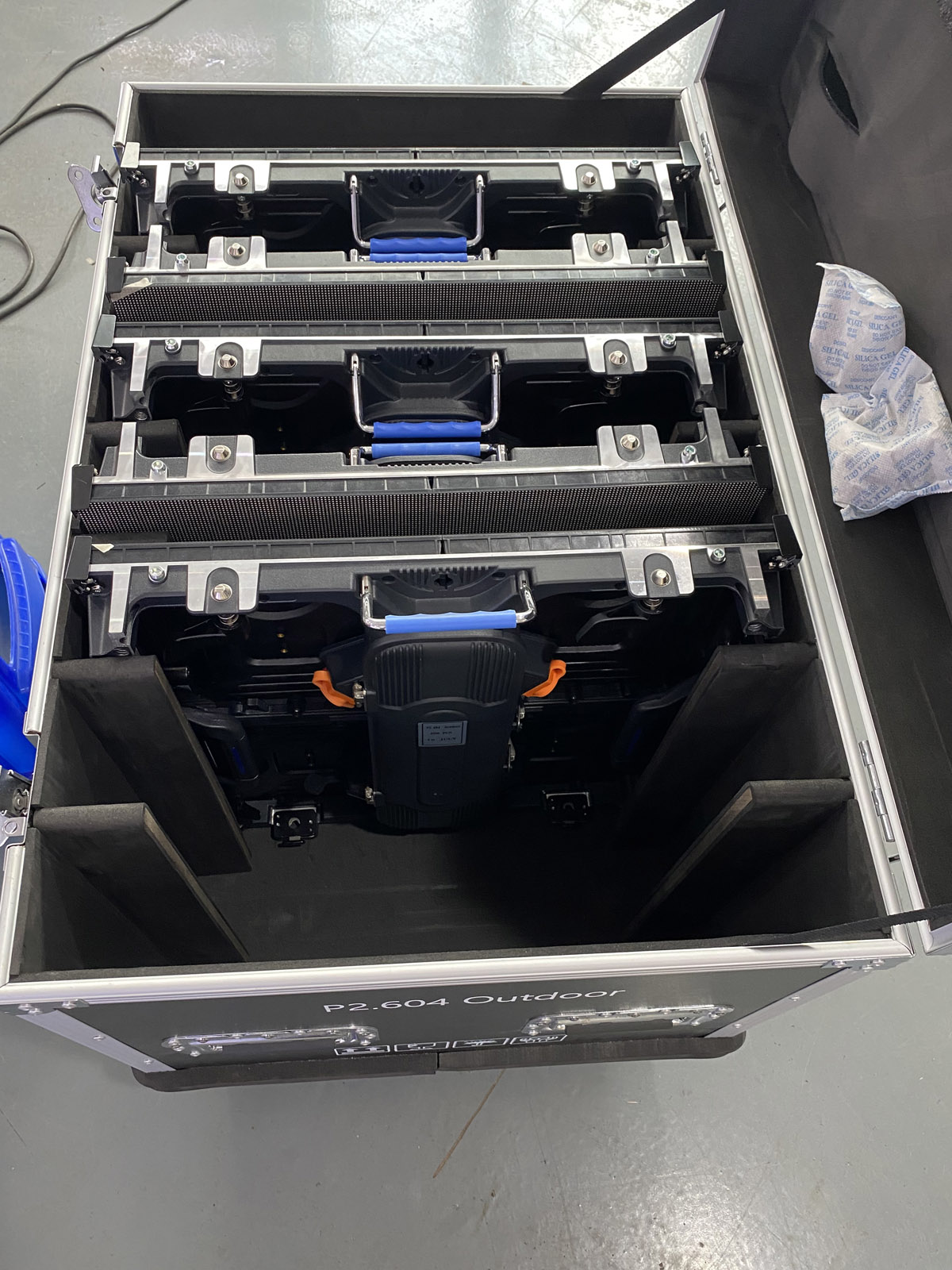 LED display screen packing in progress