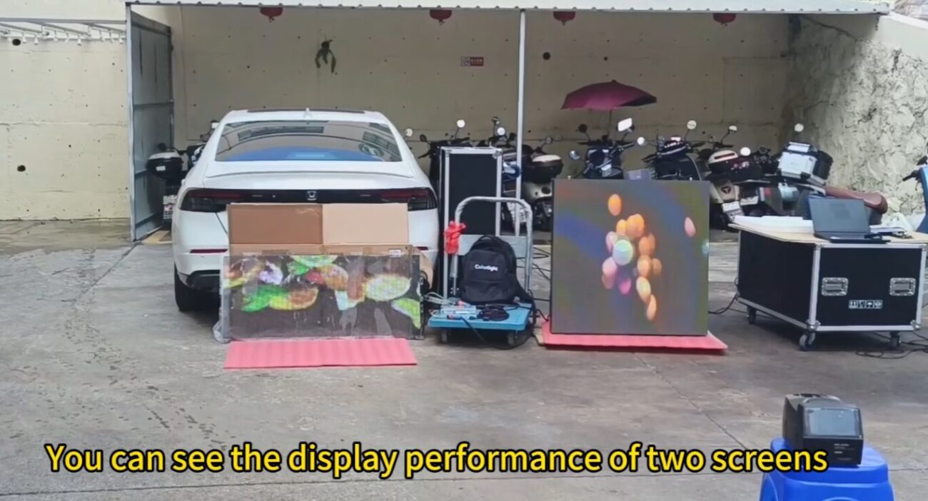 Outdoor Transparent COB