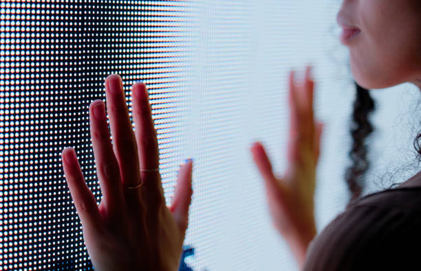 écrans LED interactifs à micro-pitch