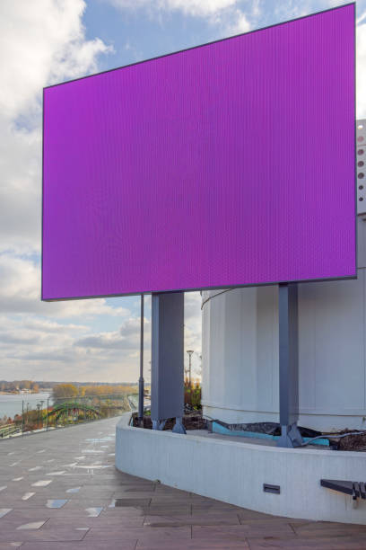 Led Screen at Top of Shopping Mall